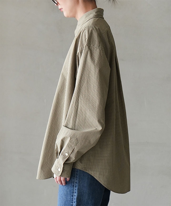 26SMSBL10]THE SHINZONE(ザ シンゾーン) MINI CHECK DADDY SHIRT ミニ