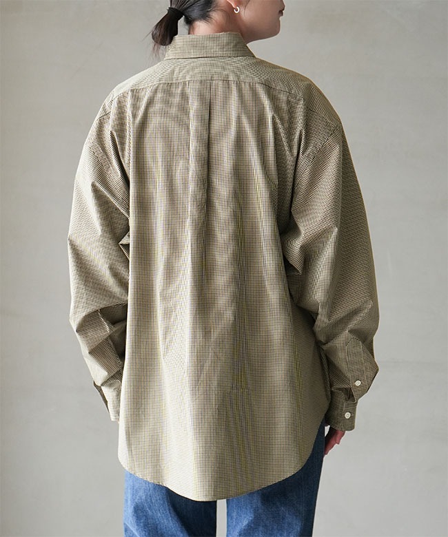 26SMSBL10]THE SHINZONE(ザ シンゾーン) MINI CHECK DADDY SHIRT ミニ