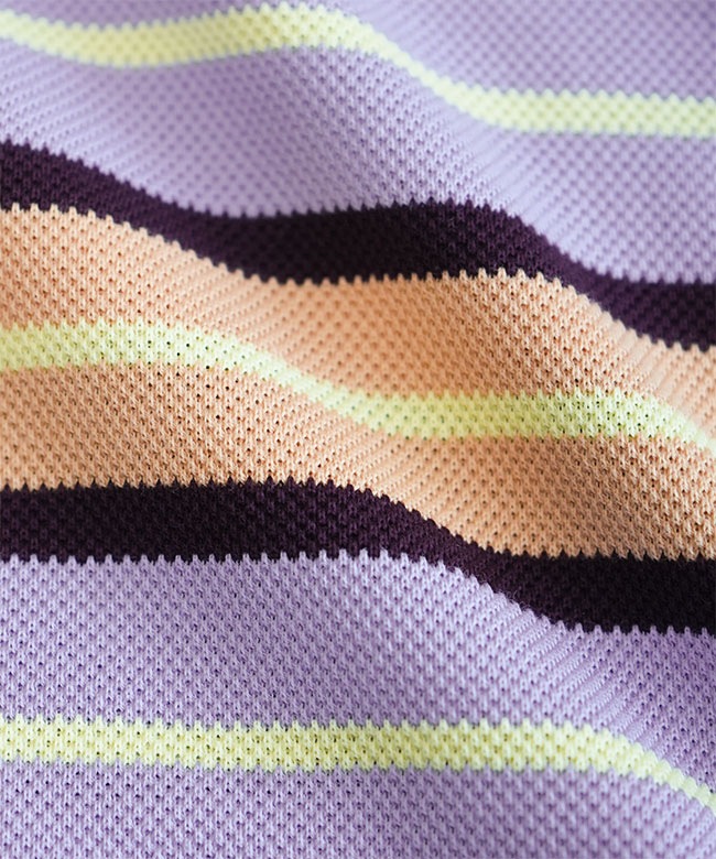 Scye/SCYE BASICS(サイ/サイベーシックス) Striped Cotton Piquet T