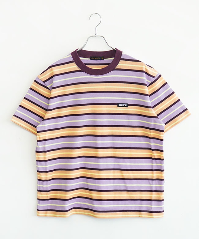 Scyeトップス Scye/SCYE BASICS(サイ/サイベーシックス) Striped Cotton Piquet T