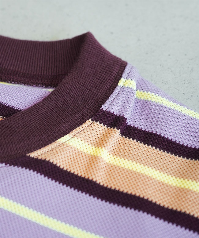Scye/SCYE BASICS(サイ/サイベーシックス) Striped Cotton Piquet T