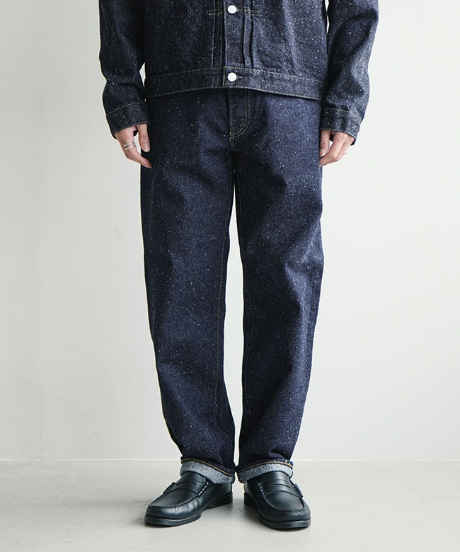 n.t.mauu出品 New Manual(ニューマニュアル) #017 LV 61's TAPERED JEANS ONE-WASHED