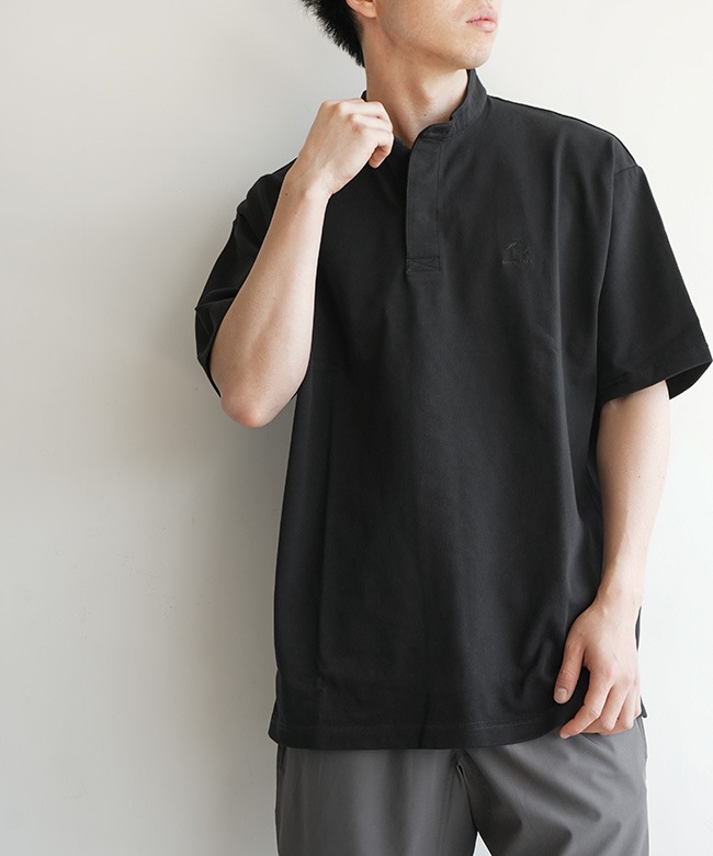 YAMAHAラグビー　カンタベリー SALE 30%OFF】CANTERBURY WHITE(カンタベリーホワイト) S/S HENRY NECK