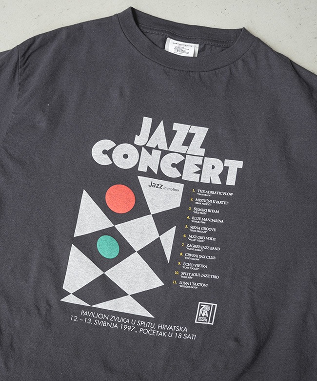 THE SHINZONE(ザ シンゾーン) JAZZ CONCERT TEE ジャズコンサートテイ