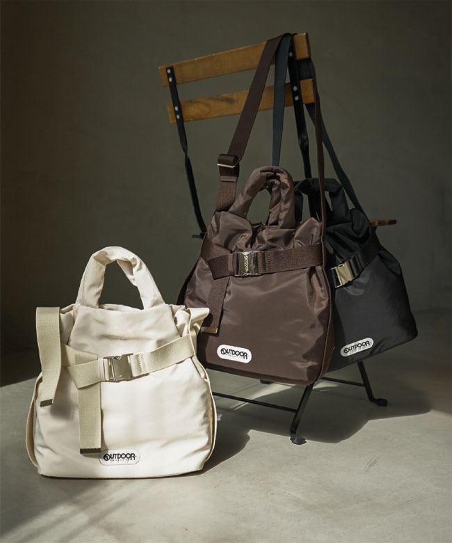 OUTDOOR PRODUCTS(アウトドアプロダクツ) 2Way Belt Tote (S) 2way