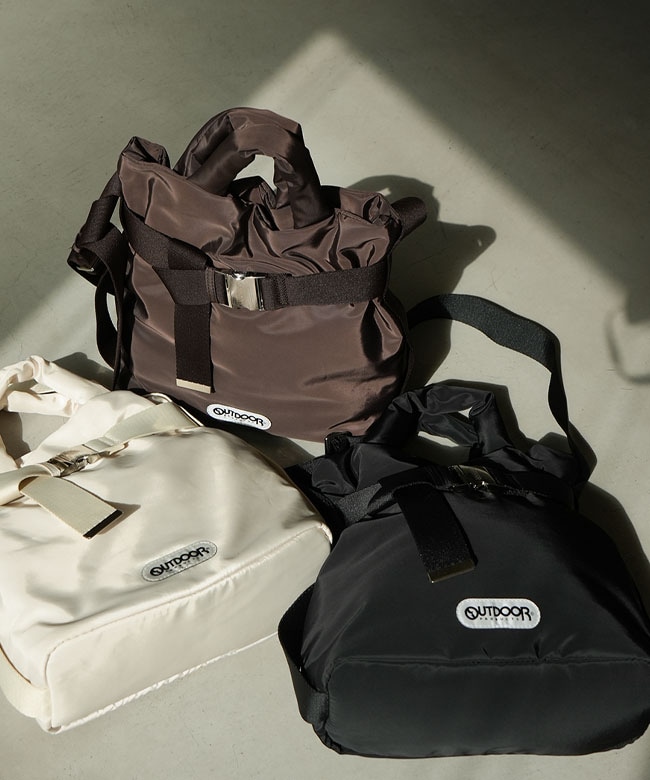 OUTDOOR PRODUCTS(アウトドアプロダクツ) 2Way Belt Tote (S) 2way