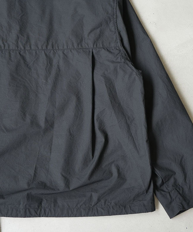 Midi Umi(ミディウミ) hooded short shirt フード付きショートシャツ