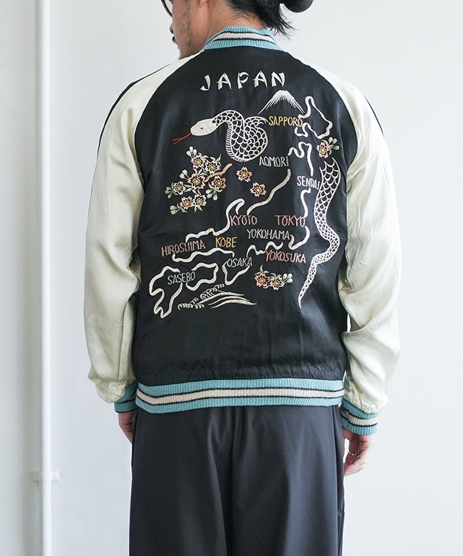 TT15712]TAILOR TOYO(テーラー東洋) Acetate Souvenir Jacket TOYO