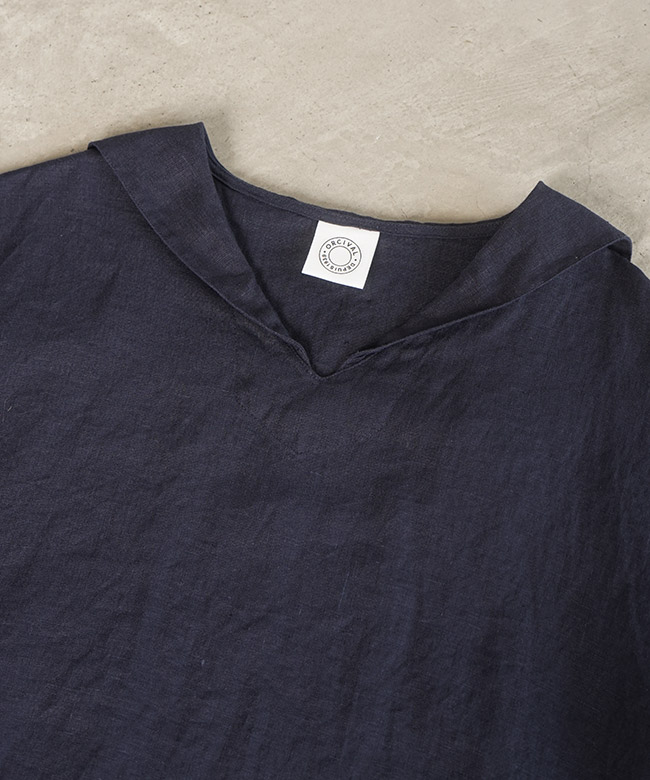 ORCIVAL(オーチバル/オーシバル) Linen Sailor Shirt リネンセーラー