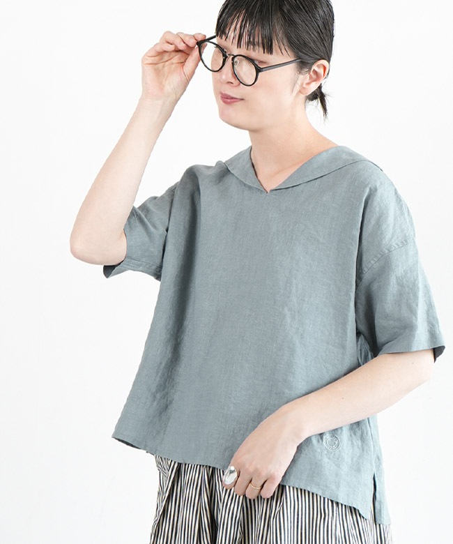 OR-B0389YLM]ORCIVAL(オーチバル/オーシバル) SHORT SLEEVE