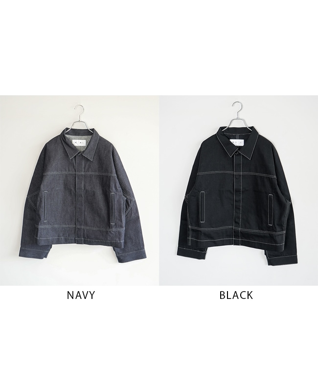 XSSML-25AW-BL04]XS.S.M.L(サイズ) DENIM JACKET デニムジャケット