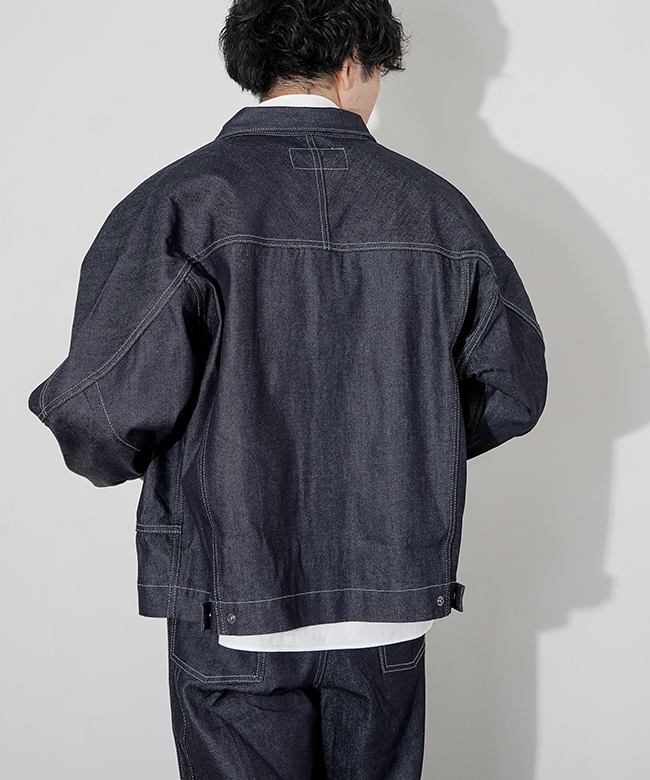 XSSML-25AW-BL04]XS.S.M.L(サイズ) DENIM JACKET デニムジャケット
