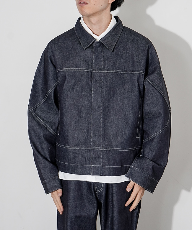 XSSML-25AW-BL04]XS.S.M.L(サイズ) DENIM JACKET デニムジャケット