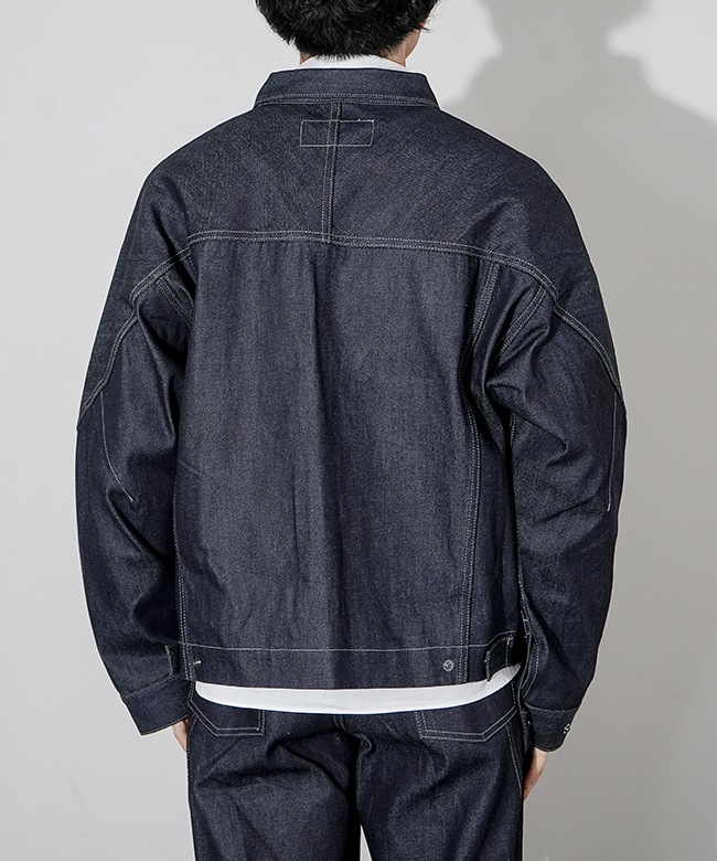 XSSML-25AW-BL04]XS.S.M.L(サイズ) DENIM JACKET デニムジャケット