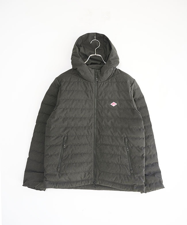◇[DT-A0187PWL]DANTON(ダントン) MIDDLE DOWN HOODED JACKET ミドル