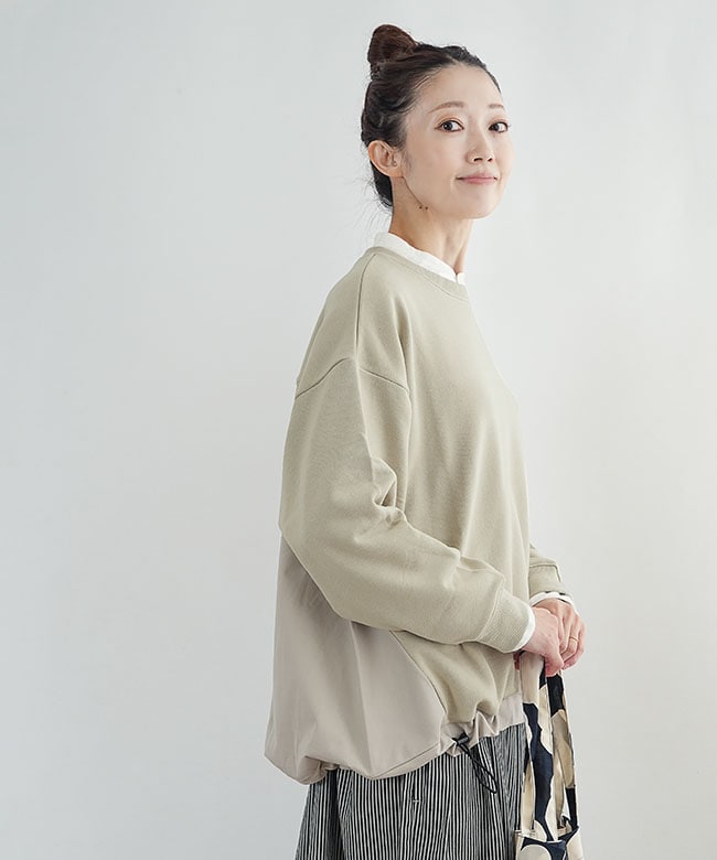 B-513022]BLUE LAKE MARKET(ブルーレイクマーケット) AZUMA裏毛/40/2