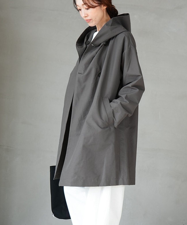 01FSP18020]blue willow(ブルーウィロー)グログラン2WAYフードコート