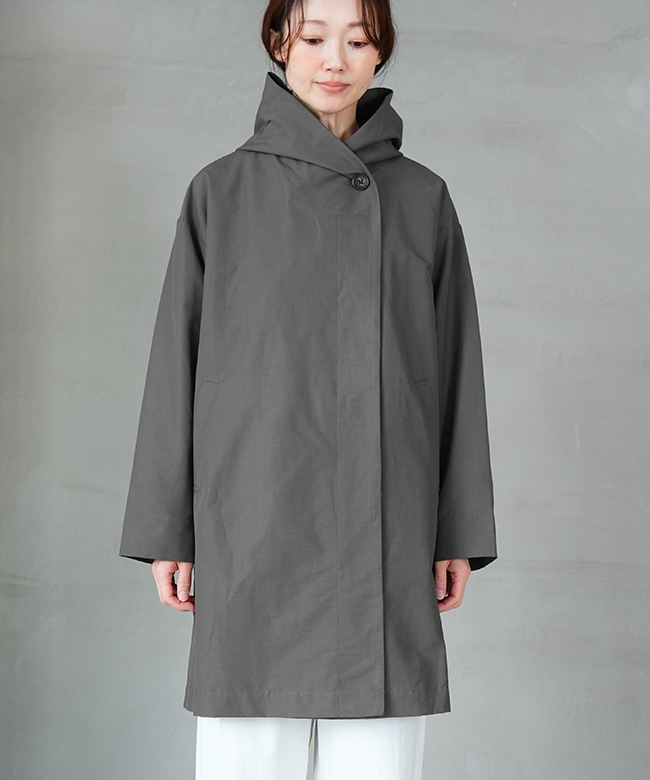 01FSP18020]blue willow(ブルーウィロー)グログラン2WAYフードコート