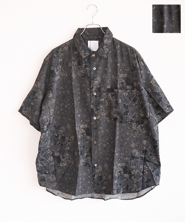 ブルーナボイン　ガリーベアシャツ　Lサイズ　brunaboinne BRU NA BOINNE(ブルーナボイン) パラダイススカーフブラウス メンズ