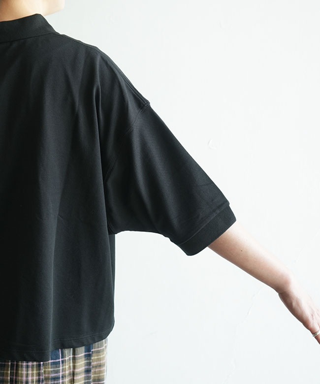 Gymphlex(ジムフレックス) POLO COLLAR DOLMAN SLEEVE P.O. ポロカラー