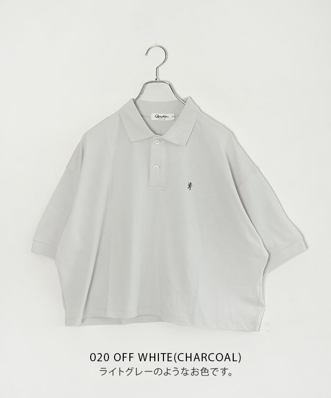 Gymphlex(ジムフレックス) POLO COLLAR DOLMAN SLEEVE P.O. ポロカラー