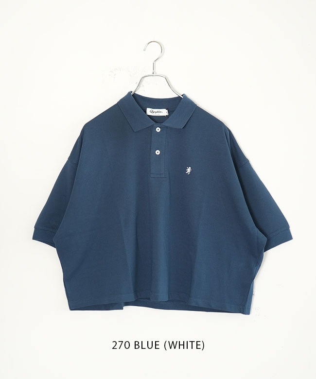 Gymphlex(ジムフレックス) POLO COLLAR DOLMAN SLEEVE P.O. ポロカラー