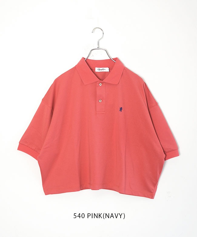 Gymphlex(ジムフレックス) POLO COLLAR DOLMAN SLEEVE P.O. ポロカラー