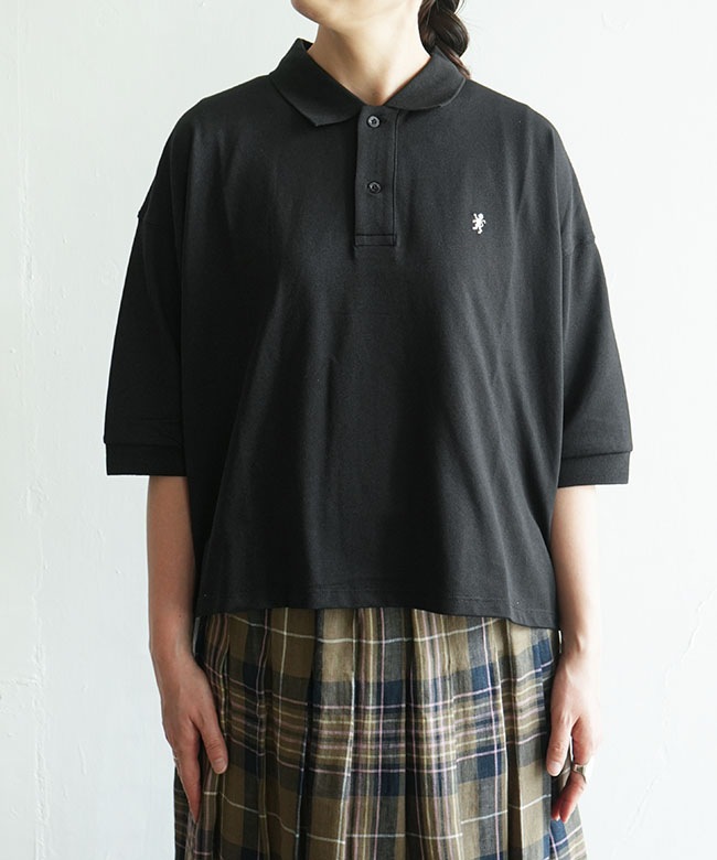 Gymphlex(ジムフレックス) POLO COLLAR DOLMAN SLEEVE P.O. ポロカラー