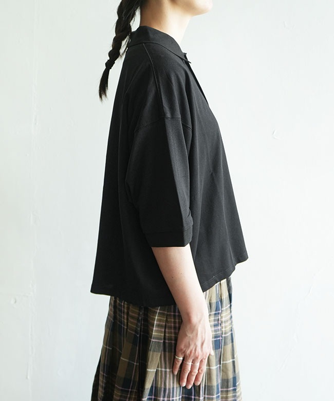 Gymphlex(ジムフレックス) POLO COLLAR DOLMAN SLEEVE P.O. ポロカラー