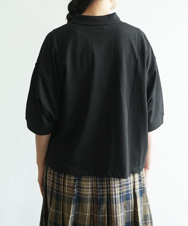 Gymphlex(ジムフレックス) POLO COLLAR DOLMAN SLEEVE P.O. ポロカラー