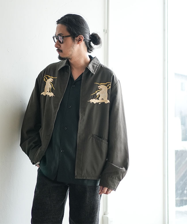 GL15672]gold(ゴールド) ALASKA JACKET AGED MODEL アラスカ