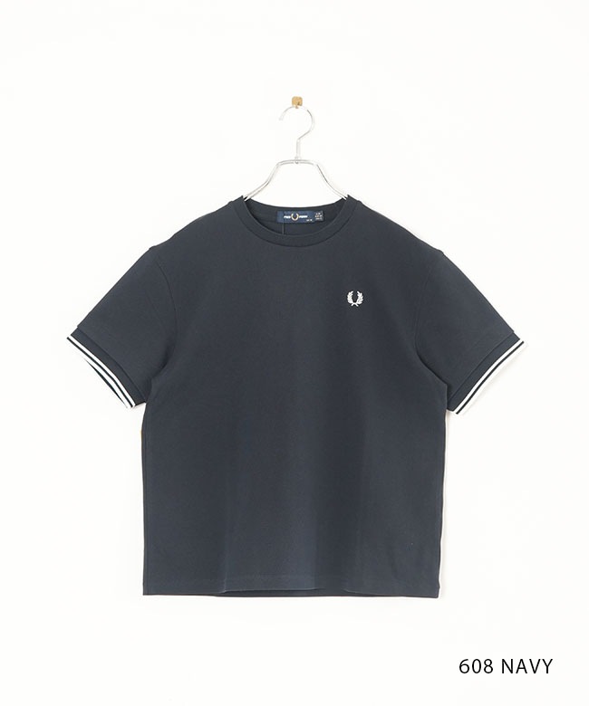 フレッドペリー FRED PERRY Tシャツ ネイビー 紺 定価13,200円 FRED PERRY tシャツ 「FRED PERRY/フレッドペリー」 別注 ワン