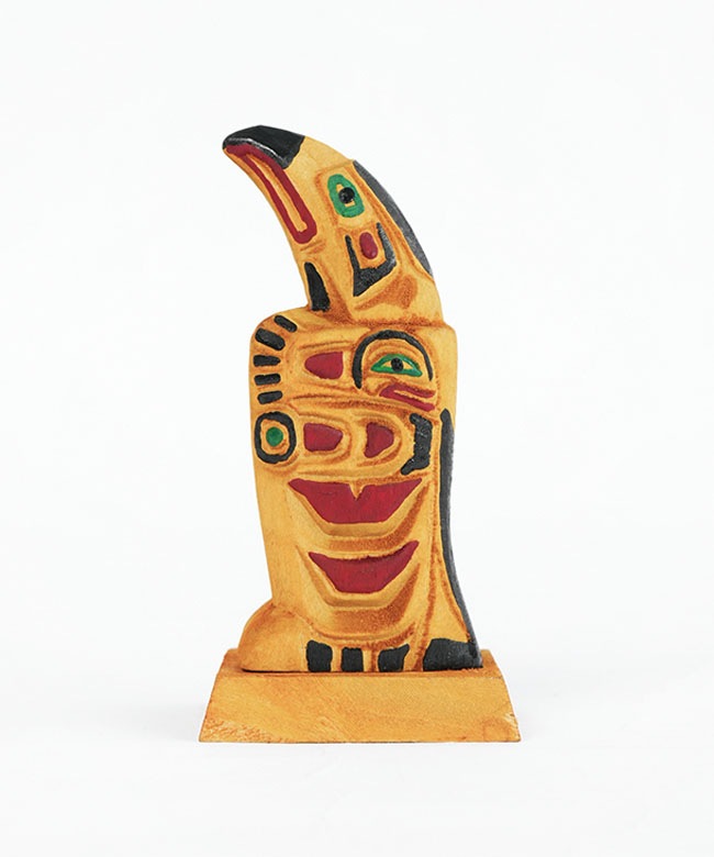 amabro(アマブロ) WOODEN CARVING TOTEM POLE タイプC ウッデン