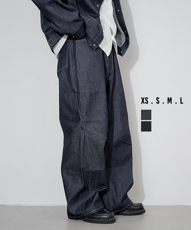 XSSML-25AW-PT03]XS.S.M.L(サイズ) 5POCKET DENIM PANTS 5