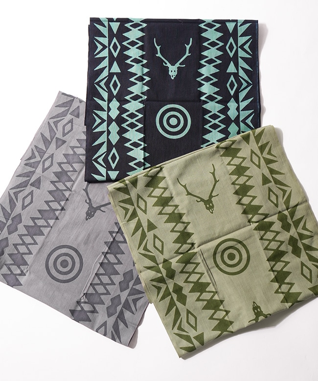 SX601]South2West8(サウスツーウエストエイト) TENUGUI BANDANA