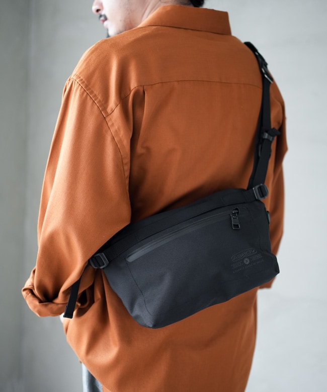141607] AS2OV(アッソブ) WATER PROOF CORDURA 305D FANNY PAC