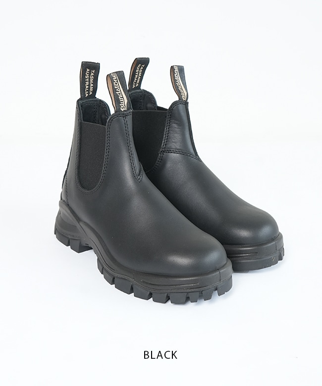 サイドゴアブーツ LUG BOOTS BS2240 ブラック／Blundstone