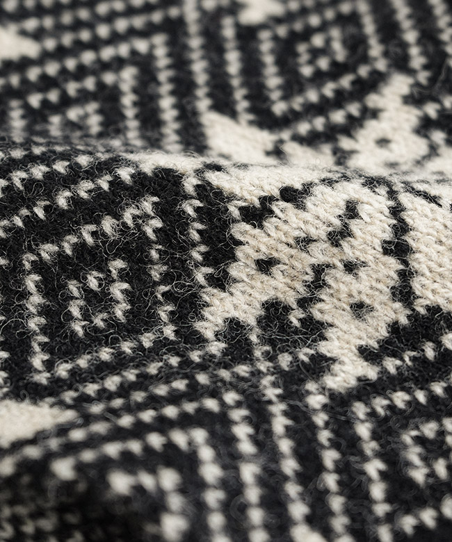 RW669]South2West8(サウスツーウエストエイト) Knit Scarf-Snowflakes