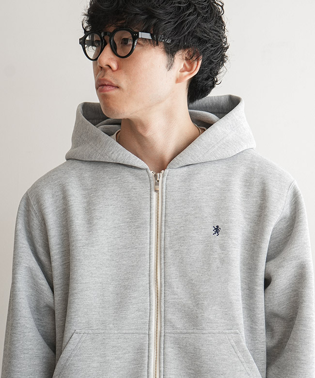 GY-C0478DDN]Gymphlex(ジムフレックス) ZIP HOODED JACKRT ジップ