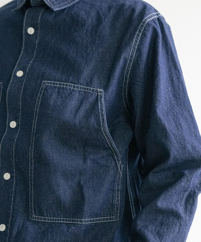 mikisuke様用•*¨*•.¸♬︎ SALE 10%OFF】BIG MIKE(ビッグマイク) Denim Utility Long Sleeve