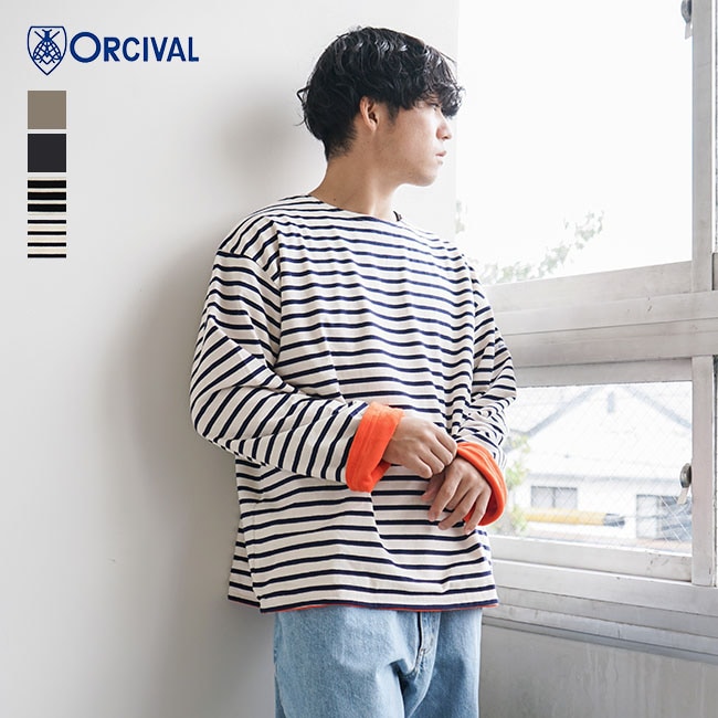 SALE 50%OFF】[OR-C0275BDJ]ORCIVAL(オーチバル/オーシバル) BOAT NECK 