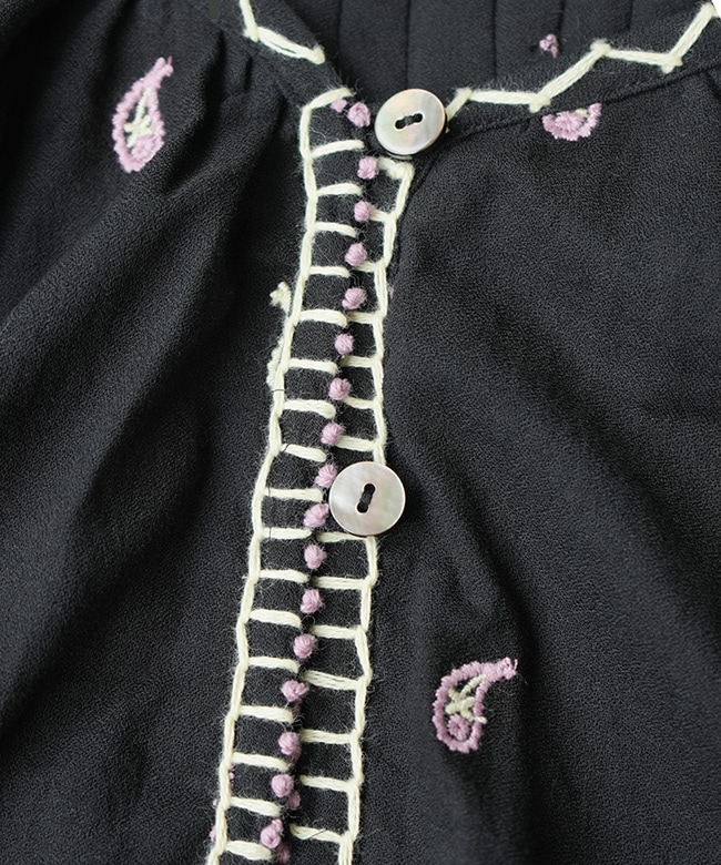 SALE 20%OFF】THE SHINZONE(ザ シンゾーン) PAISLEY EMBROIDERED