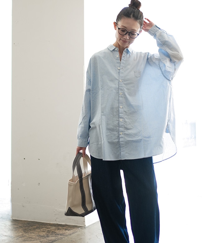 NATURAL LAUNDRY(ナチュラルランドリー) OX bigミドルSH オックス