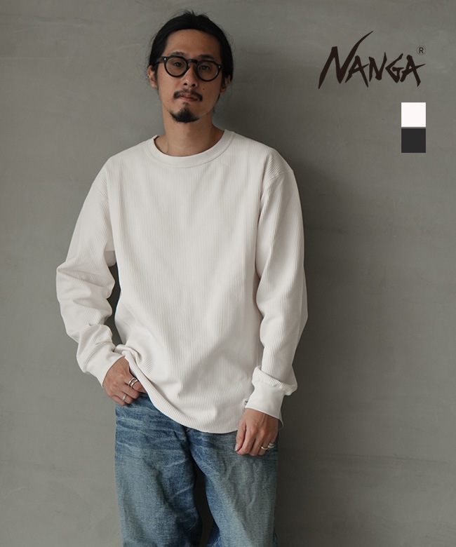 NANGA(ナンガ) AIRFLEXR WAFFLE L/S TEE(エアフレックス ワッフル