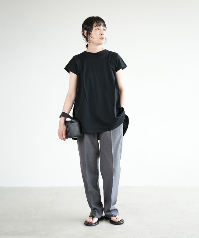 MARECHAL TERRE(マルシャル・テル) フレアTシャツ レディース トップス