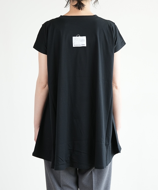MARECHAL TERRE(マルシャル・テル) フレアTシャツ レディース トップス