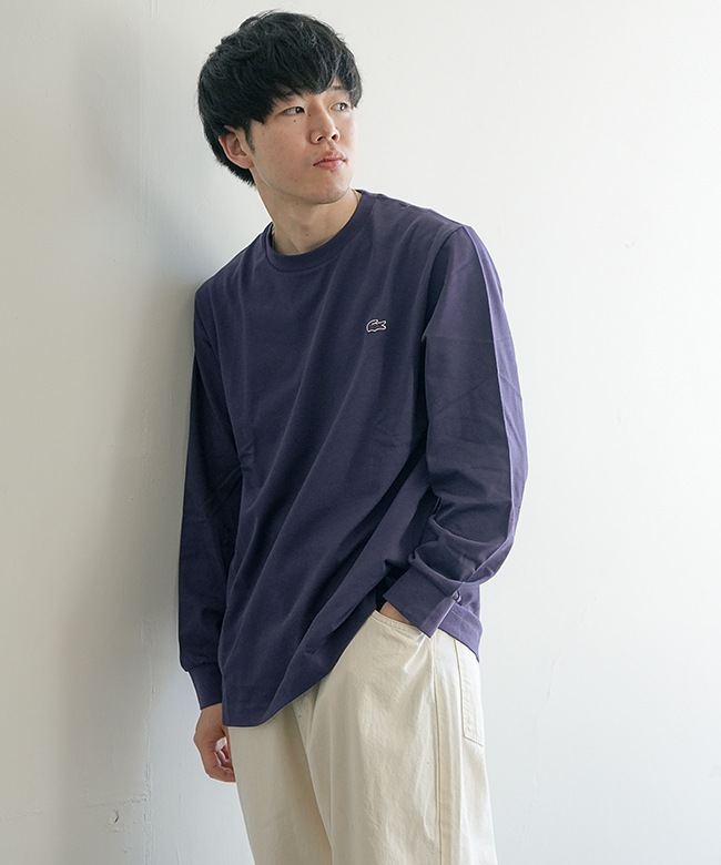 極美品☆ BLUE LABEL　ロングTシャツ カットソー セール】 ロゴプリントロングTシャツ （カットソー）｜BLUE