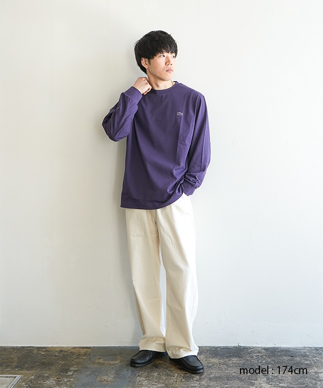 TH5583-99]LACOSTE(ラコステ) ベーシックロングスリーブTシャツ T