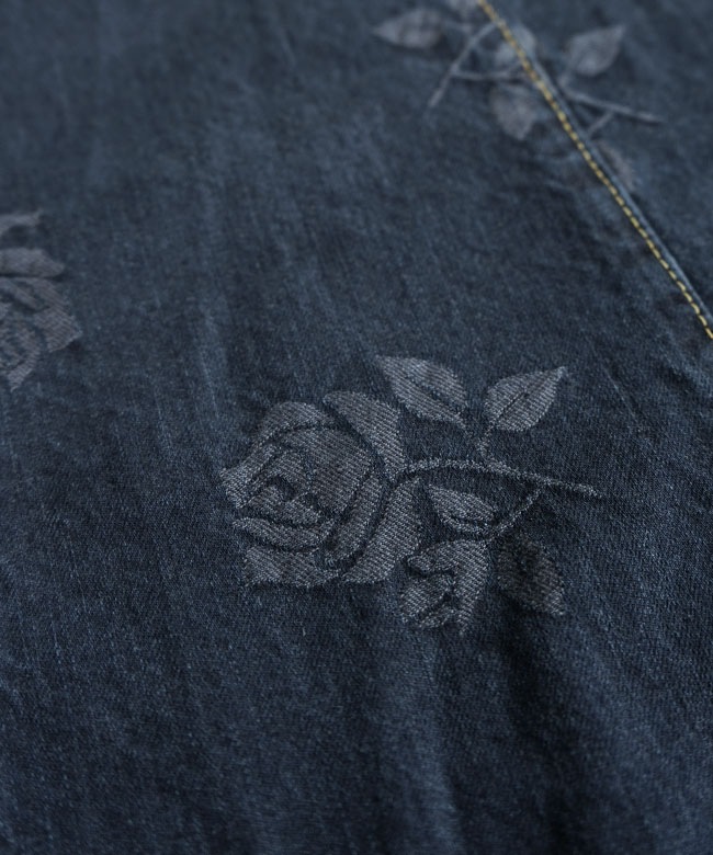 NEEDLES(ニードルズ)H.D. Pant - 8oz Denim / Rose Jq. [PU203