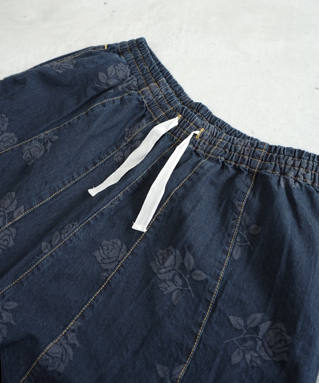 NEEDLES(ニードルズ)H.D. Pant - 8oz Denim / Rose Jq. [PU203